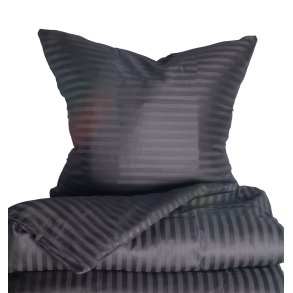 bySKAGEN Sengetj - Elena - Bomuldssatin - Gr stribet