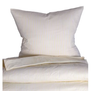 bySKAGEN Senget�j - Louise - Bomuldspercale - Gule striber