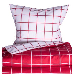 bySKAGEN Sengetj - Victoria - Renforc Bomuld - Rd ternet