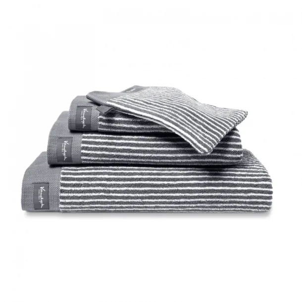 Hndklde, Petit stribet, Mole Grey