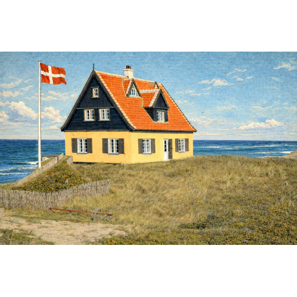 Plakat af Holl�nder Huset, Skagen Modern Studio, Kunstprint, A2