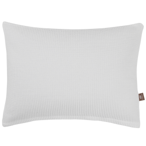 Pyntepude, Waffle, Hvid,