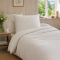 bySKAGEN Senget�j - Irene - Bomuldspercale - Lys sand stribet