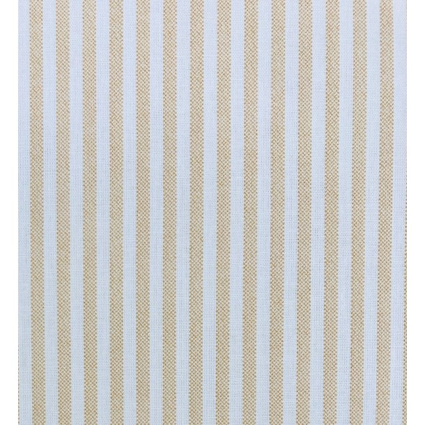 bySKAGEN Senget�j - Irene - Bomuldspercale - Lys sand stribet