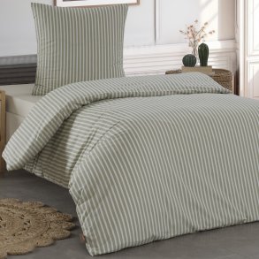 bySKAGEN Senget�j - Izabella - Renforc� Bomuld - Lysegr�n striber