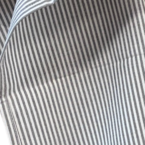 Viskestykke, Skagen stribet, Gr�, 50x70 cm, Bomuld, Lasa