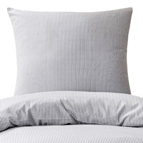 bySKAGEN Sengetj - Josefine - Bomuldspercale - Gr striber