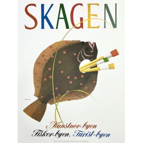 Plakat - Kunstnerbyen