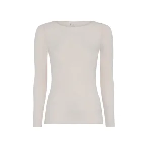 Lima cashmere ls boatneck top, Soft Pink - Frau
