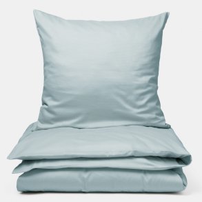 Elegant dobbyv�vet�senges�t - Baby Blue - 100% bomuld - EG