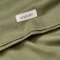 Elegant dobbyv�vet�senges�t - Dusty Green - 100% bomuld