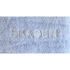 Hndklde, Lysebl, Zero twist, Bomuld,