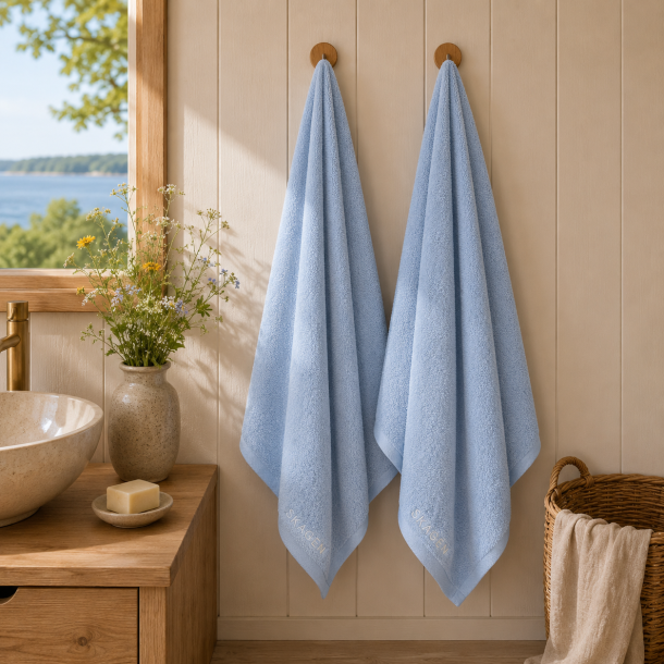 H�ndkl�de, Zero Twist, Sky blue, Super soft