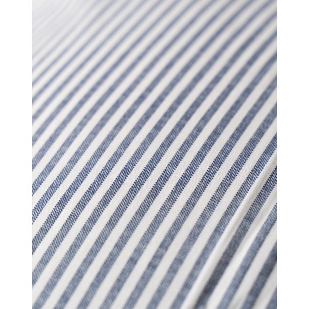 Brnesengetj, Mille, Mrkebl stribet, 100% Bomuldspercale 100x140 / 40x45 cm (Junior)