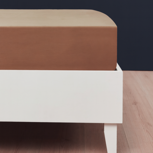 bySKAGEN Faconlagen, Mocca, Bomuldssatin