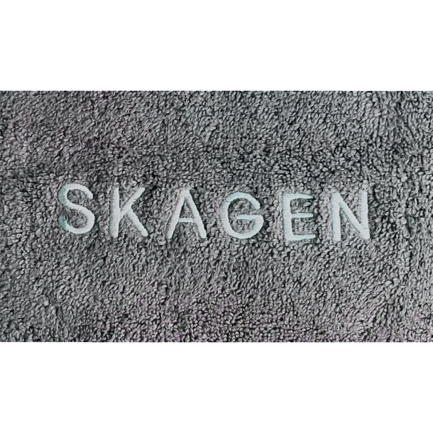 H�ndkl�de, Antracit gr�, Zero twist, Bomuld, 70x140 cm (Badeh&aring;ndkl&aelig;de)