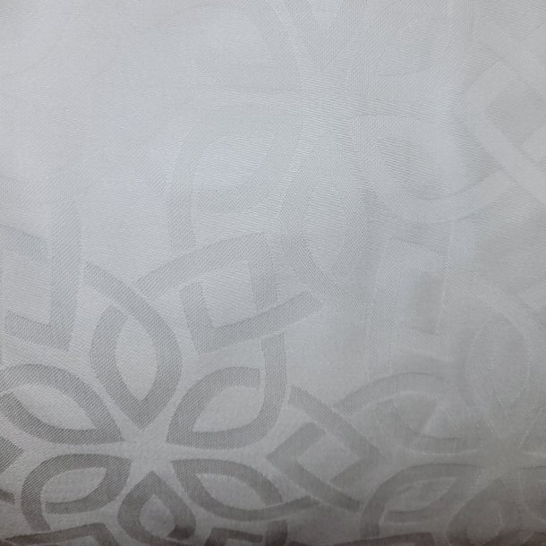 Senget�j, Nicoline, Hvid, Jacquardv�vet bomuldssatin