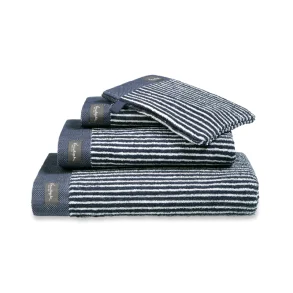  Hndklde, Petit stribet, Ink Blue