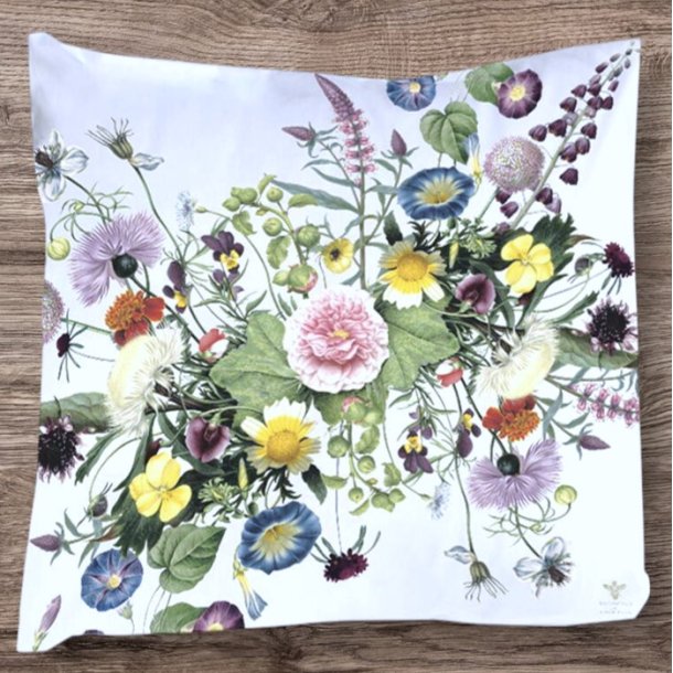 Pudebetrk, Flower garden, 60x63 cm, Jim Lyngvild