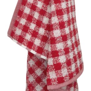 K�kken- og g�steh�ndkl�de, Pure Squares, R�d