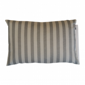  Pyntepude, Kabul, 38x58 cm, Lysegr/gr smal strib