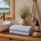 H�ndkl�de, bySKAGEN, Rome, Lysebl�/hvid striber
