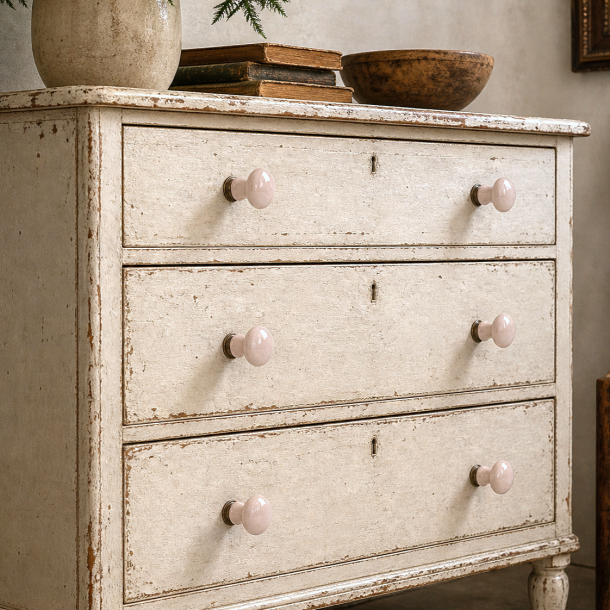 Greb Fie, keramik rosa, L: 6,2 �: 2,5, Ib Laursen