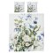 Jim Lyngvild Senget�j - 200x220 cm - Blue flower garden - �kologisk Bomuld