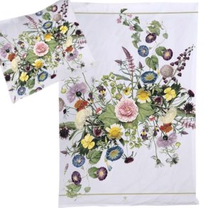 Jim Lyngvild Sengetj - Flower garden - kologisk Bomuld