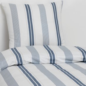 bySKAGEN Sengetj - Simone - Renforc Bomuld - Smalle bl striber