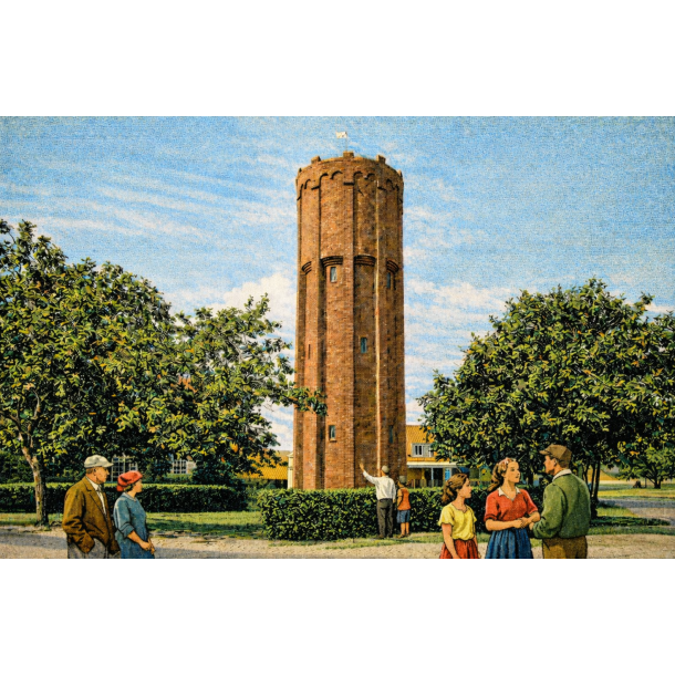 Plakat af Skagen Vandt�rn, Skagen Modern Studio, Kunstprint, A2