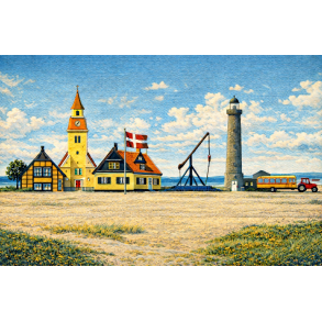 Plakat af Skagen, Skagen Modern Studio, Kunstprint, A2