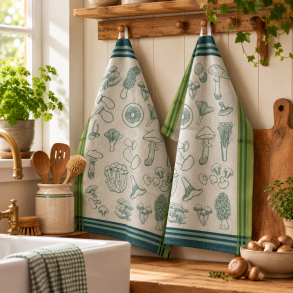 Viskestykke, Forage, Gr�n, 50x70cm, Bomuld, Lasa
