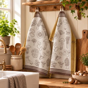 Viskestykke, Forage, Gul, 50x70cm, Bomuld, Lasa