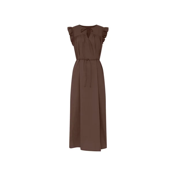 Lang Kjole, Madrid, Coffee Quartz, One size, Frau