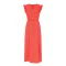 Lang Kjole, Madrid, Hot Coral, One size, Frau