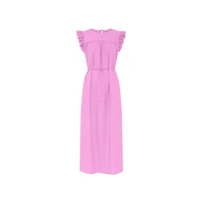 Lang Kjole, Madrid, Orchid, One size, Frau