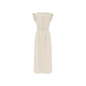 Lang Kjole, Madrid, Tapioca, One size, Frau