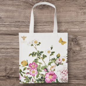 Stofnet, Rose Flower Garden, 42x42 cm, kologisk, Jim Lyngvild