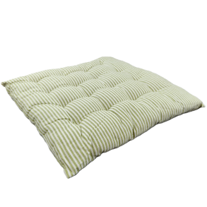 Stolehynde, Bodil, Grn/Hvid, 40x40x3cm