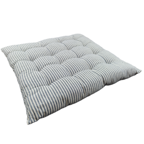 Stolehynde, Mille, Mrkebl/Hvid, 40x40x3cm