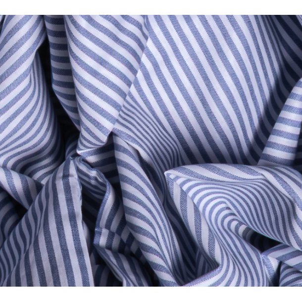 Sengetj, Mille, Bomuldspercale, Mrkebl striber