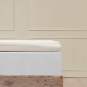 Toplagen, Off-white, Skagen, Bomuldssatin, 