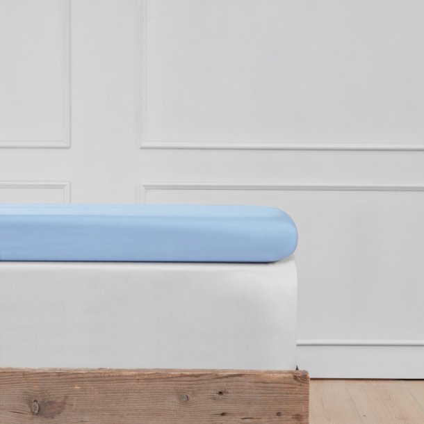 Toplagen, 90x200x27 cm, Slidstrkt, Lysebl
