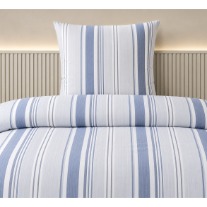 bySKAGEN Senget�j - Vincent - Bomuldspercale, Stribet