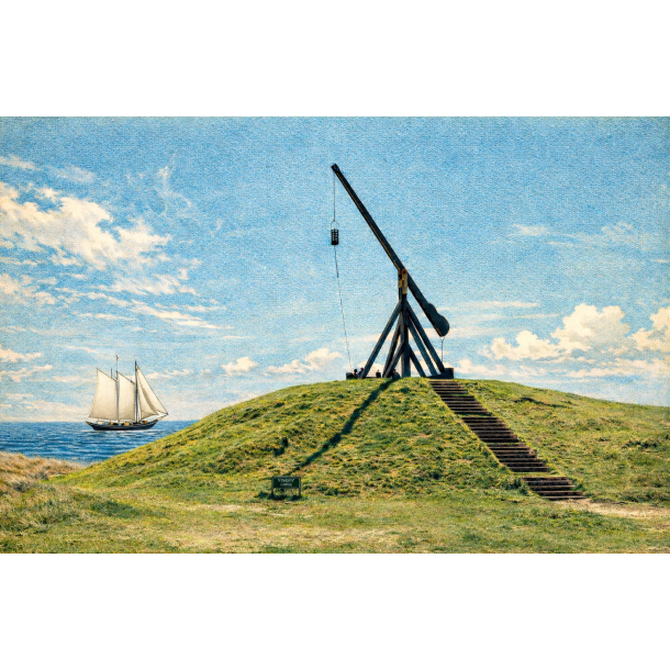 Plakat af Vippefyret, Skagen Modern Studio, Kunstprint, A2