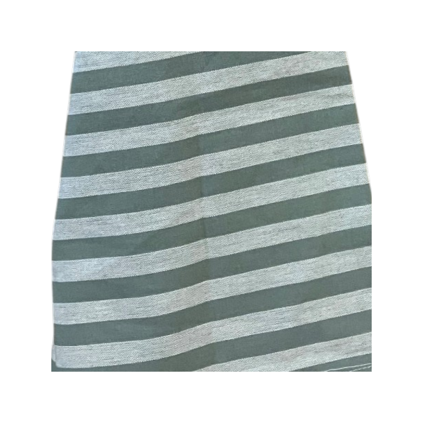 Viskestykke, Gr�n/melange stribet, 50x70cm,, bomuld, SP