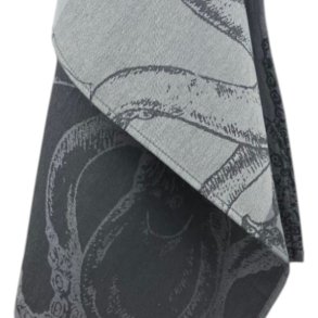 Viskestykke, Atlantic, Gr� Nuancer, 50x70cm, bomuld