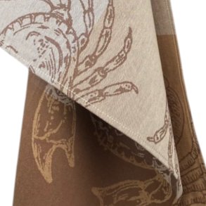 Viskestykke, Atlantic, Sand Nuancer, 50x70cm, bomuld