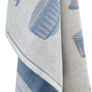 Viskestykke, Delicara Bl�, 50x70 cm, Bomuld